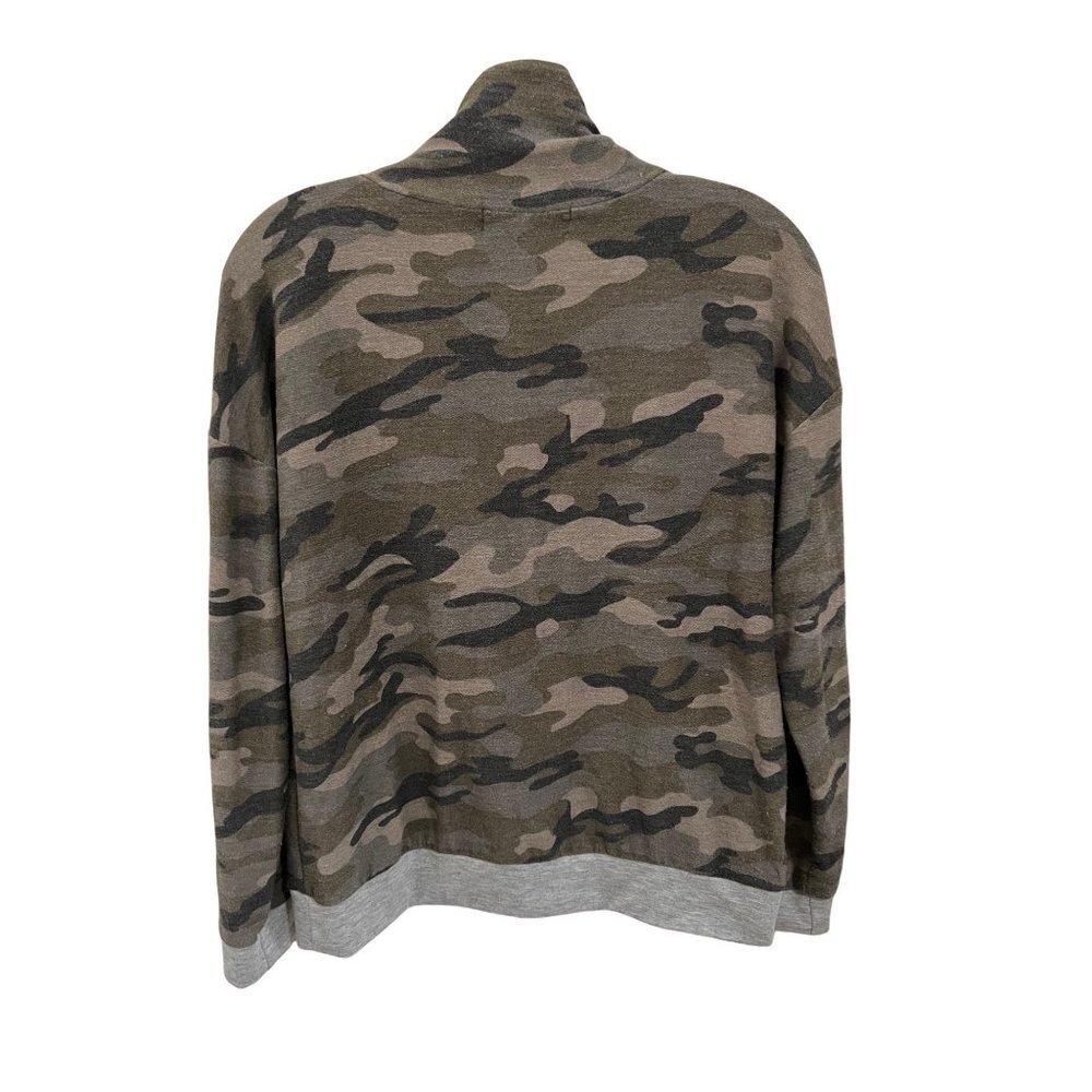 Emmer and Oat Camo 3/4 zip
